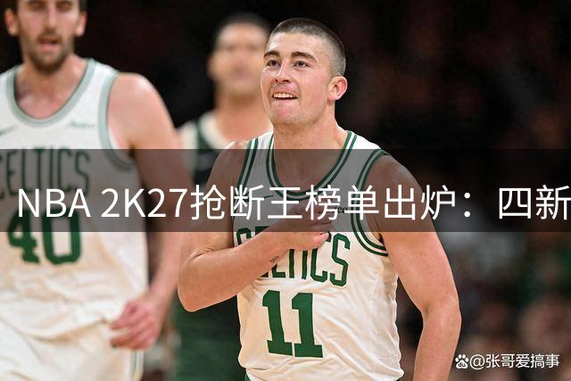 NBA 2K27抢断王榜单出炉：四新星并列榜首 防守悍将伦纳德仅列第八